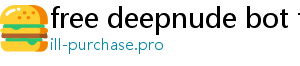 free deepnude bot telegram